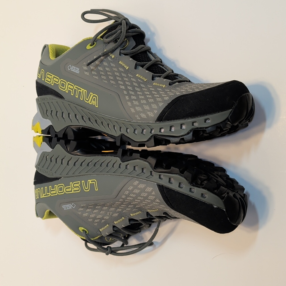 La Sportiva Spire GTX Gore-Tex Clay Celery Athletic Hiking Shoes Size 9 - Picture 5 of 12